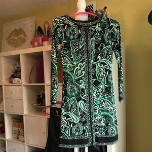 INC polyester and spandex dress